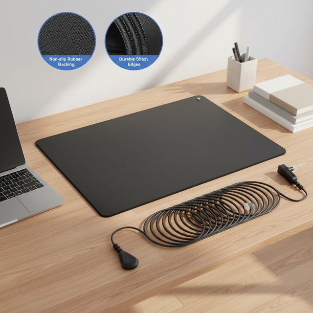 Grounding Mat carpet mat Pet Mat Grounding Pad Universal Grounding Bed Mat for Floor Mat Desk Mat Reduce Pain Anxiety Stress