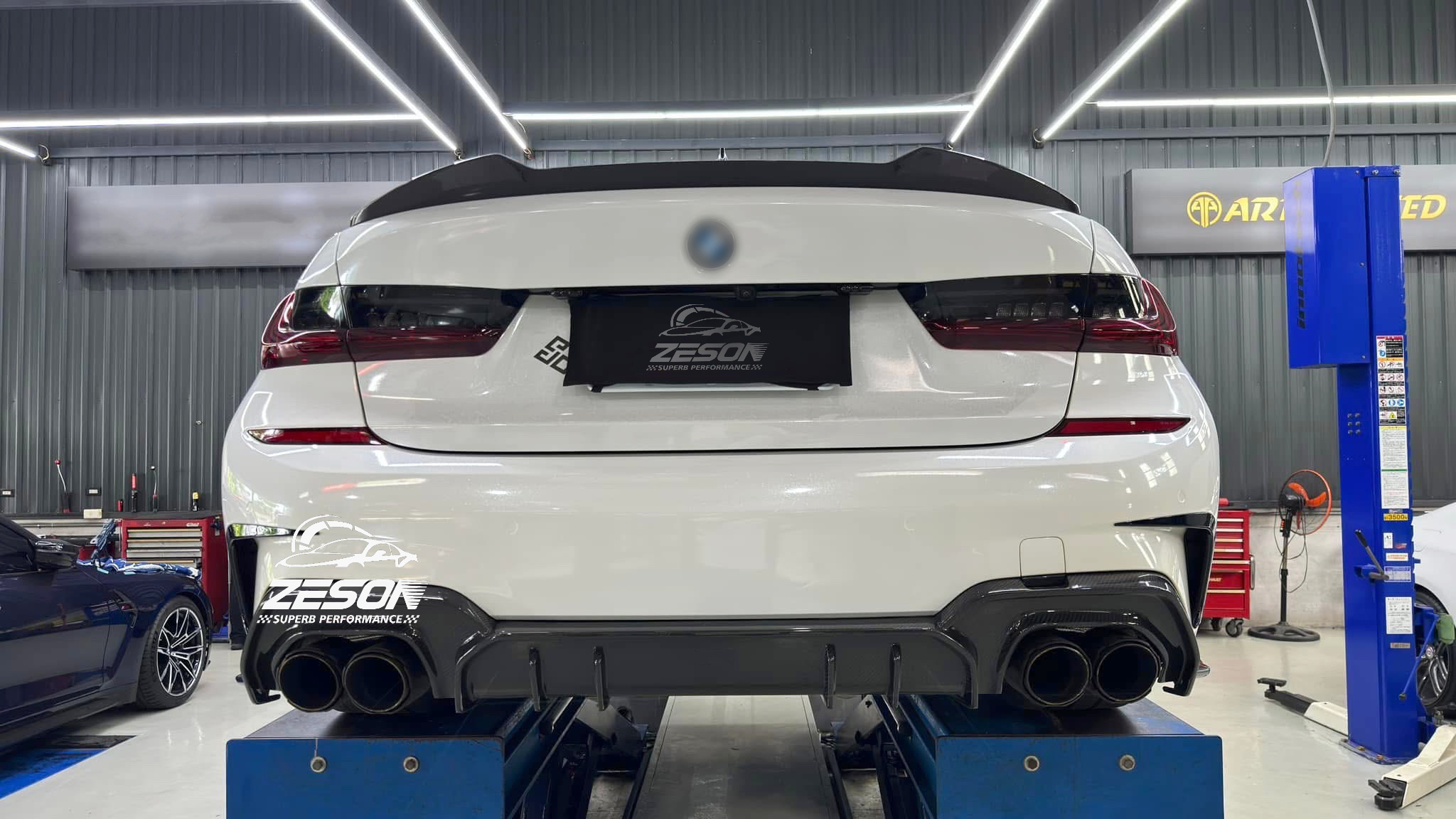 rear diffuser 2023 m340i