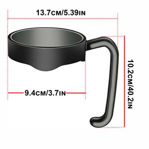 Handle Cup <b>Lid</b> <b>for</b> YETI 20oz Tumbler Colorful Plastic Handle Auto Cup Cover <b>for</b> American Yeti Snowman Tumbler in Stock - Product Image 5