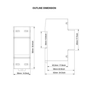 Meilleur <span class=keywords><strong>prix</strong></span> enregistreur d'énergie monophasé compteur d'électricité - Product Image 6