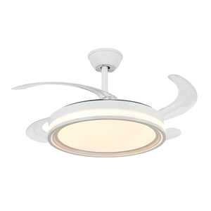 <span class=keywords><strong>Ventilador</strong></span> de <span class=keywords><strong>Techo</strong></span> Moderno de 42 Pulgadas con Aspas Retráctiles y Luces, Motor <span class=keywords><strong>Silencioso</strong></span> de Cobre, para Sala de Estar y Dormitorio, 72W - Product Image 3