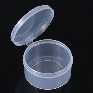 Hot Selling 5g Transparent Sealed Plastic Packaging Box Sample Sauce Cream Portable Cosmetic <b>Container</b> 3.0*1.5cm - Product Image 2