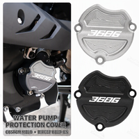 Cache-pompe à eau CNC en aluminium amélioré pour Zontes 368G 368K 368E 368D 368M, protection de carter moteur, pièce décorative à visser pour scooter