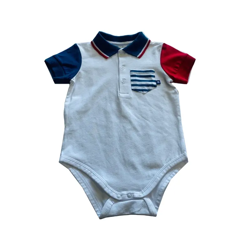 China Supply High Quality Low Price 100% Cotton Baby Jumpsuit Newborn