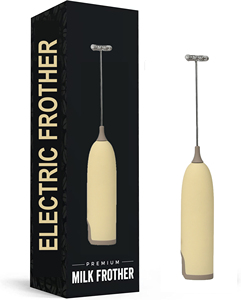 Mousseur à lait électrique portatif pour cappuccino, latte et café – Personnalisable - Product Image 5