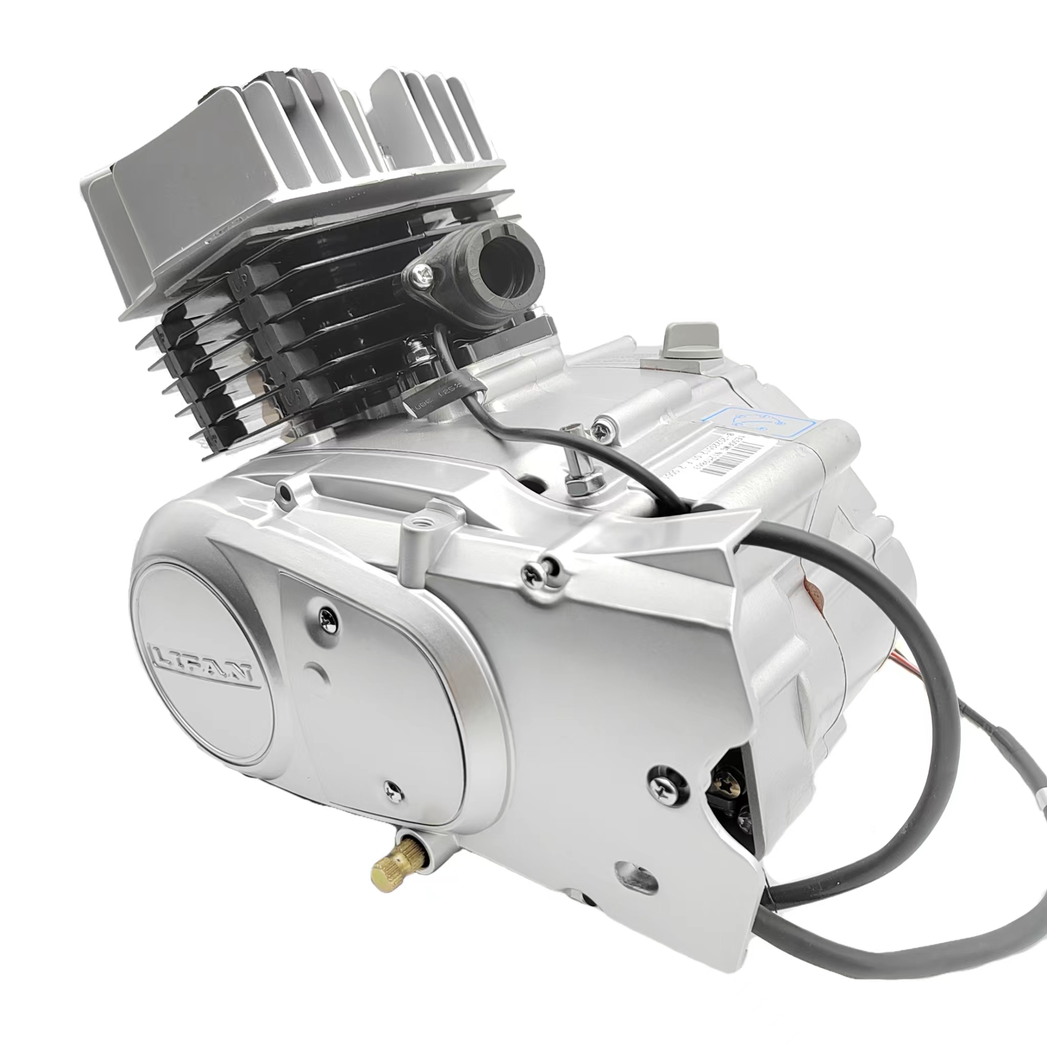 Bajaj LIfan 100cc motor için 2 zamanlı hava soğutma atv/utv parçaları ve aksesuarları engine motor