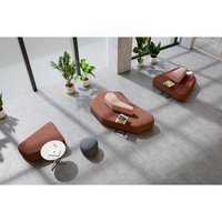 Ensemble de canapés de bureau modulaires modernes en tissu, assortis en couleur, pour hôtel, bureau, hôpital