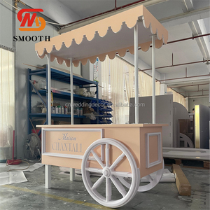 SMOOTH Baby Shower Party PVC Mesa de postres Carritos de comida Carrito DE <span class=keywords><strong>BODA</strong></span> Carrito dulce Carrito de dulces Acrílico Carrito de dulces - Product Image 2