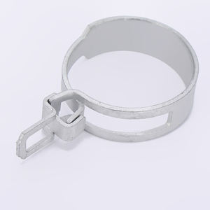 Pièces de machines de construction : Collier de serrage en acier au manganèse 65, 13-19 mm, pour raccords de tuyauterie mécaniques - Product Image 2