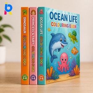 <span class=keywords><strong>Livre</strong></span> de coloriage magique à l'eau portable DIY personnalisé avec pinceau pour enfants - Product Image 2