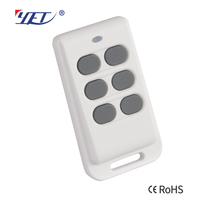 YET2208 Control Remoto Universal de Bajo Precio para Puerta Enrollable, Aprendizaje de Código, Abrepuertas Automático para Garaje, 433mhz, Múltiples Botones