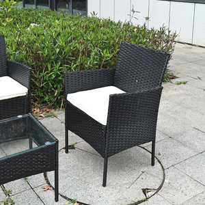 Promotion : Ensemble <span class=keywords><strong>de</strong></span> 4 canapés <span class=keywords><strong>de</strong></span> jardin confortables en rotin, mobilier <span class=keywords><strong>de</strong></span> <span class=keywords><strong>conversation</strong></span> pour <span class=keywords><strong>extérieur</strong></span>, jardin, patio, cour - Product Image 2