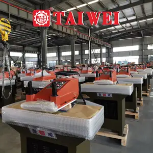 TW-20C Manual Hydraulic Press Cutting Machine With Turning Arm Die Cutting Clicker Press Other Shoe Making Machines