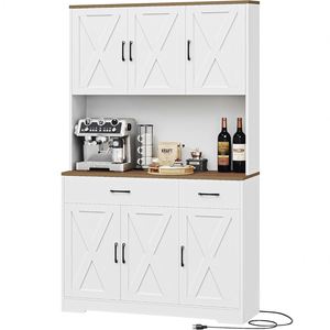 Armoire de rangement moderne et luxueuse sur mesure pour la cuisine, la salle à manger, le salon et le bureau, utilisable également dans la salle de bain - Product Image 4