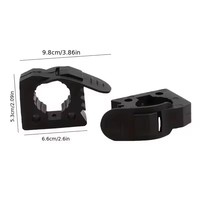 Paires de pinces Quick Fist pour le montage d'outils et d'équipements, pinces en caoutchouc idéales pour les véhicules tout-terrain, les VTT, les UTV, les camions, accessoires