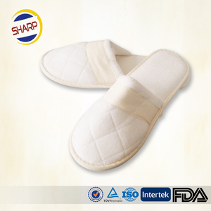 Nouveau Design de Pantoufles d'Hôtel de Mode pour les Invités Gaufres 3-5 Étoiles Bout Fermé Chaud Confortable de l'Usine Chinoise - Product Image 5