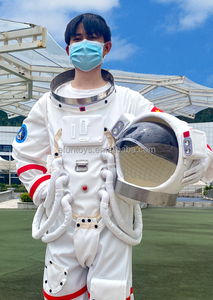 Efun quantité minimale de commande 1 PC <span class=keywords><strong>Casque</strong></span> d'<span class=keywords><strong>Astronaute</strong></span> Simulé <span class=keywords><strong>Costume</strong></span> de Mascotte Spaceman <span class=keywords><strong>Costume</strong></span> Cosplay Stage Performance <span class=keywords><strong>Astronaute</strong></span> <span class=keywords><strong>Costume</strong></span> de l'Espace - Product Image 2