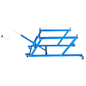 رافعة الثلج سعة 800 رطل والوقوف الثقيلة مع عجلات - Product Image 1