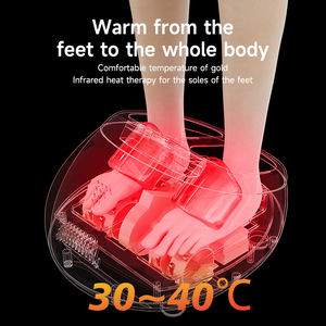 Masajeador de Pies Shiatsu Personalizado con Rodillos, Calor, Presión de Aire, Control Remoto Inalámbrico, Recargable por USB, Eléctrico - Product Image 6