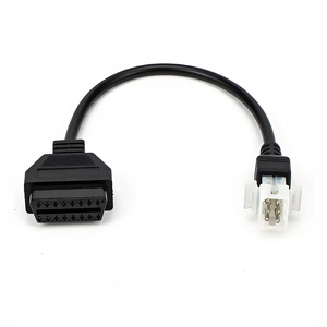 Cable adaptador de diagnóstico OBD2 de 16 pines a 6 pines para motocicleta Aprilia, conector OBD - Product Image 4