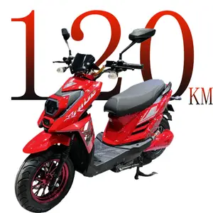 Ucuz Uzun Menzilli Scooter Elektrikli Moped 2000/3000w Ckd Disk Fren 200kg Yük Çift Motorlu Yetişkin Elektrikli Bisiklet Motosik
