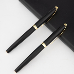 Stylo à bille noir mat de luxe 0.7mm largeur d'écriture Logo personnalisé publicité Promotion stylos <span class=keywords><strong>nouvelle</strong></span> <span class=keywords><strong>Collection</strong></span> de luxe - Product Image 6