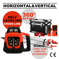 SIHAO Automatique Extérieur Faisceau Vert Mesure Auto-nivelant 500m Tool Shop Niveau Laser Set avec Niveaux Laser Trépied