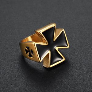 Hot Selling Vintage Signet <strong>Ring</strong> Stainless Steel <strong>Silver</strong> Plated Skull Jewelry Custom Logo <strong>Ring</strong> for <strong>Men</strong> - Product Image 6