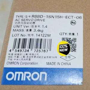 Se vende bien, en stock: Un controlador <span class=keywords><strong>R88d</strong></span> <span class=keywords><strong>1SN15H</strong></span> <span class=keywords><strong>ECT</strong></span> 06 expedido rápidamente para PLC por DHL/UPS - Product Image 1