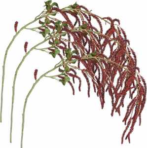Wholesale Artificial 5 Colors Amaranthus Foam Greenery Hanging Foliage 8 Branches Wedding Graduation New Year Christmas - Product Image 1