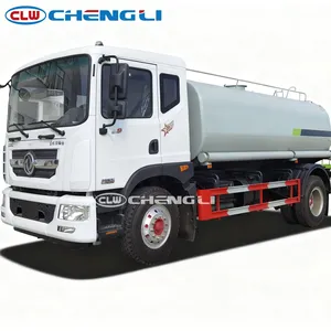 รถบรรทุกน้ำดับเพลิง Dongfeng HOWO D9 ขนาด 4x2 สำหรับโครงการสุขาภิบาลเทศบาล พร้อมถังขนาด 14,500 แกลลอน สำหรับงานพ่นน้ำในงานก่อสร้างถนน - Product Image 4