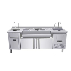 מפעל בר ישיר נירוסטה קוקטייל דלפק בר מותאם אישית Ktv קונסולת קוקטייל - Product Image 3