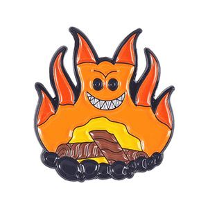 中国工厂制造商软硬搪瓷别针徽章金属翻领别针定制搪瓷别针可爱青蛙 - Product Image 3