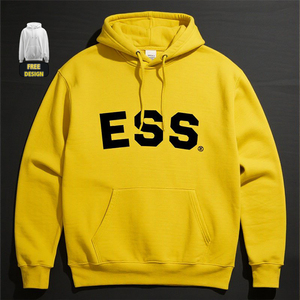 Sudaderas con capucha de algodón de alta calidad Unisex ESS <span class=keywords><strong>Fear</strong></span> para hombre estilo callejero Hip Hop sudaderas con capucha de Dios letra impresa Casual moda tendencia sudaderas con capucha - Product Image 1