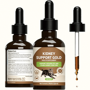 Suplemento Líquido para la Salud Renal Felina OEM/ODM Advanced Feline Renal Matrix Gold de 59 ml para una Función Renal Estable - Product Image 6