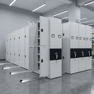 Intelligent Mobile Compressor Archive Storage Cabinet Metal Locking Shelving System Mobile Tiered Racks for Home and Workshop - Product Image 3