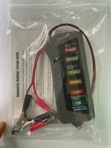 Tester Digitale Elettronico per Batterie <span class=keywords><strong>Auto</strong></span> 12V con Alternatore e 6 Luci LED per <span class=keywords><strong>Auto</strong></span> e Moto - Product Image 6