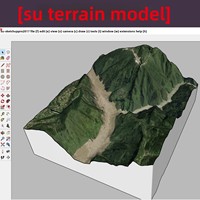 Solutions personnalisées pour la modélisation de terrains, services de modélisation de terrains SU, modèles de terrains 3D Max, table de sable électronique 3D, modèle de montagne OBJ