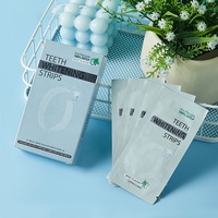 Tiras Blanqueadoras de Dientes Secas Sin Peróxido, Alta Adhesión, Eliminación Suave de Manchas para el Cuidado Bucal Diario Personal en el Hogar