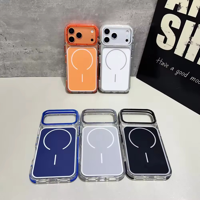 Magnetic Luxury Phone Accessories for iPhone 17 Pro High Quality Trending Wireless Charging Phone Case for iPhone 17 Pro Max