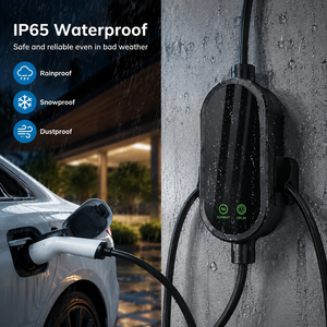 <span class=keywords><strong>Chargeur</strong></span> EV portable 3,5 kW 16 A Type 2 Station EVSE de niveau 2 Câble de charge rapide à courant réglable avec écran LCD pour la maison - Product Image 3