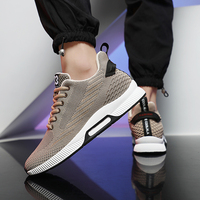 Chaussures rehaussantes invisibles pour hommes, avec augmentation de la hauteur de 4cm, 6cm, 8cm, en maille respirante, style baskets décontractées, tailles 37-44