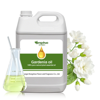 Vente en gros d'huiles essentielles biologiques Huile de gardénia pour savon Bougie Cosmétiques pour le corps Huile essentielle de gardénia