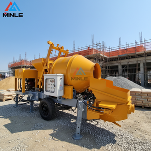 Pompe à béton mobile Minle C3 à <span class=keywords><strong>moteur</strong></span> diesel, contrôlée par PLC, haute qualité, transport vertical 120m/horizontale 500m, 30m/h, 4500kg - Product Image 4