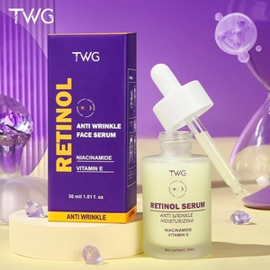 Serum dưỡng da mặt TWG OEM, chứa Retinol, chống nhăn, săn chắc, dưỡng ẩm, với Vitamin E, chống lão hóa/ serum chống nhăn cho mặt - Product Image 1