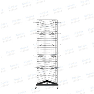 ชั้นวางรองเท้าแบบแขวนหมุนได้ Kainice ทำจากโลหะ สำหรับรองเท้าแตะ รองเท้าคร็อกส์ - Product Image 6