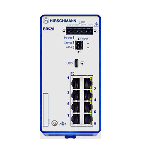Hirschmann BRS20-08009999-STCZ99HHSES Industrial <b>Ethernet</b> <b>Switches</b> - Product Image 1
