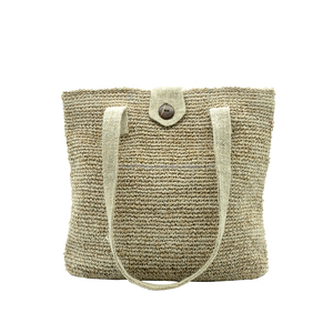 Sac fourre-tout en chanvre tricoté artisanal, luxe durable, sac à bandoulière en fibres naturelles, sac de mode éco-responsable fait main - Product Image 6