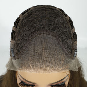 Perruques synthétiques en dentelle de qualité supérieure Kemy, résistantes à la chaleur, avec frontal, perruques synthétiques sensationnelles, fibres naturelles - Product Image 4