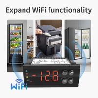 Controlador de Temperatura Digital Remoto Tuya ECS-974T, IP68 Impermeable, NTC, Refrigeración, Descongelación, Ventilador, Compresor, Plástico, OEM/ODM
